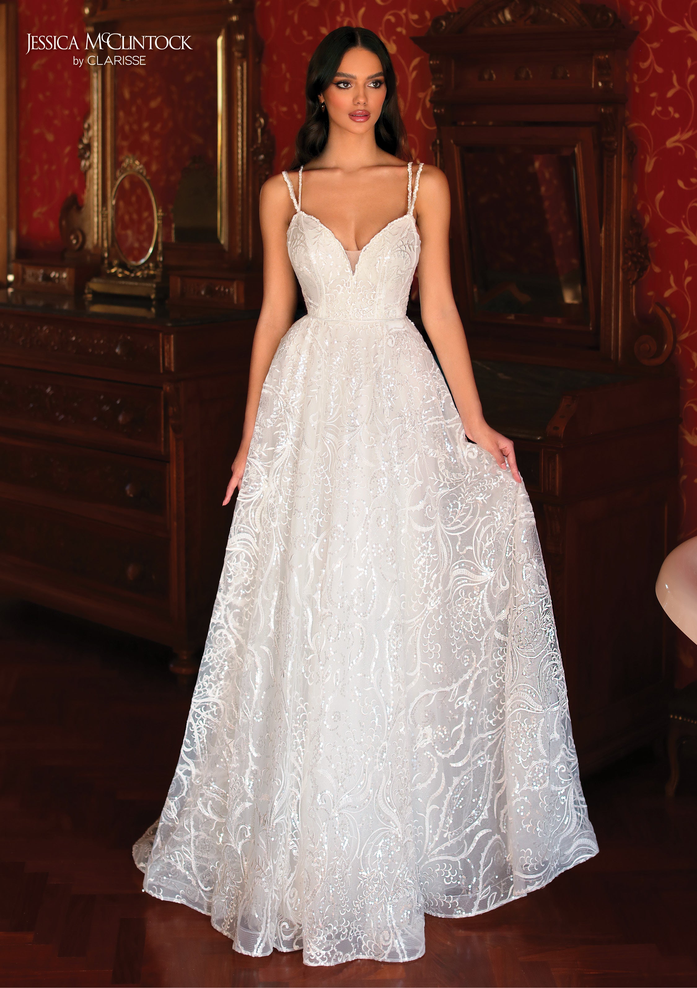 Jessica McClintock Wedding Dress Style 700343 Clarisse Designs